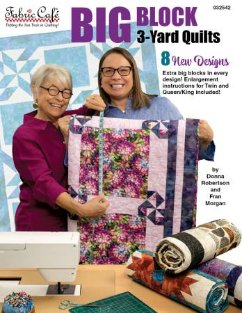 Fabric Cafe - Big Block - 3-Yard Quilts -Fc032542