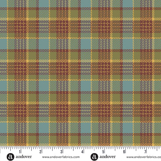 Farmers Daughter - Scarlet Rustic - Andover Fabrics