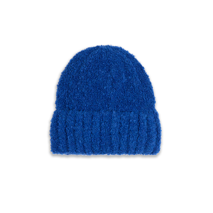 Fluff Beanie - Egyptian Blue