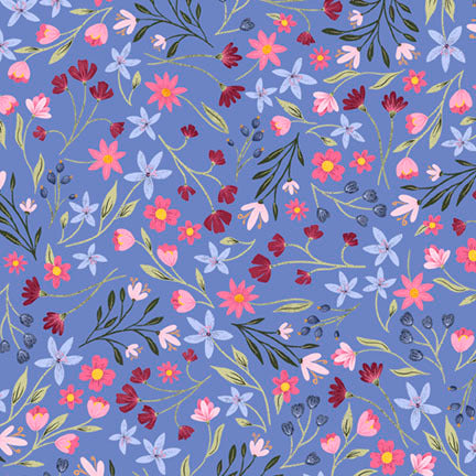 Flutter Blooms - Mini Blooms - P&B Textiles - FLBL6083-B