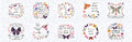 Flutter Blooms Inspirational Running Yardage