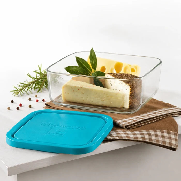 Frigoverre 7-Cup Square Food Storage Container (Set of 6)