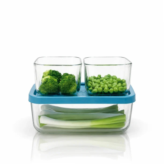 Frigoverre 7-Cup Square Food Storage Container (Set of 6)
