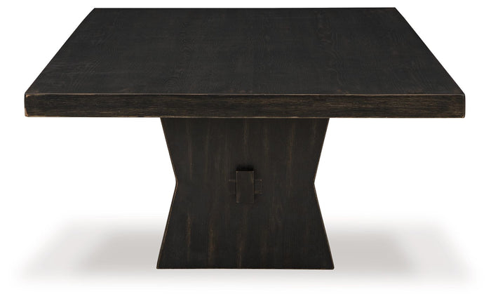 Galliden - Black - Rectangular Cocktail Table