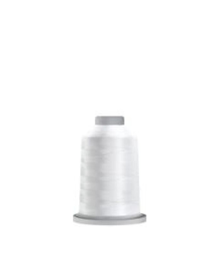 Glide - 410.10002 - Super White - No40 - 100 Polyester - 1100 Yards - Fil-Tec