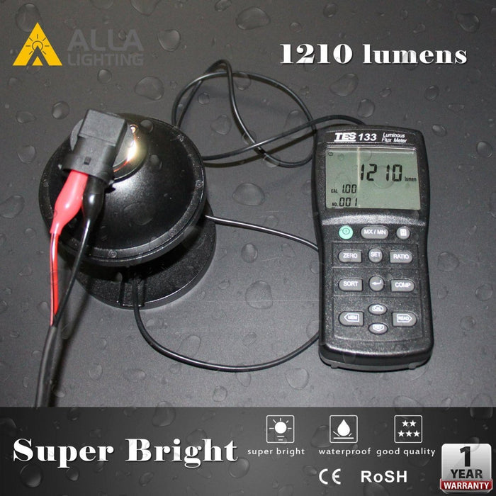 H8 H16 H11 LED Fog Lights Bulbs Super Bright 5730-SMD, 6000K Xenon White -Alla Lighting