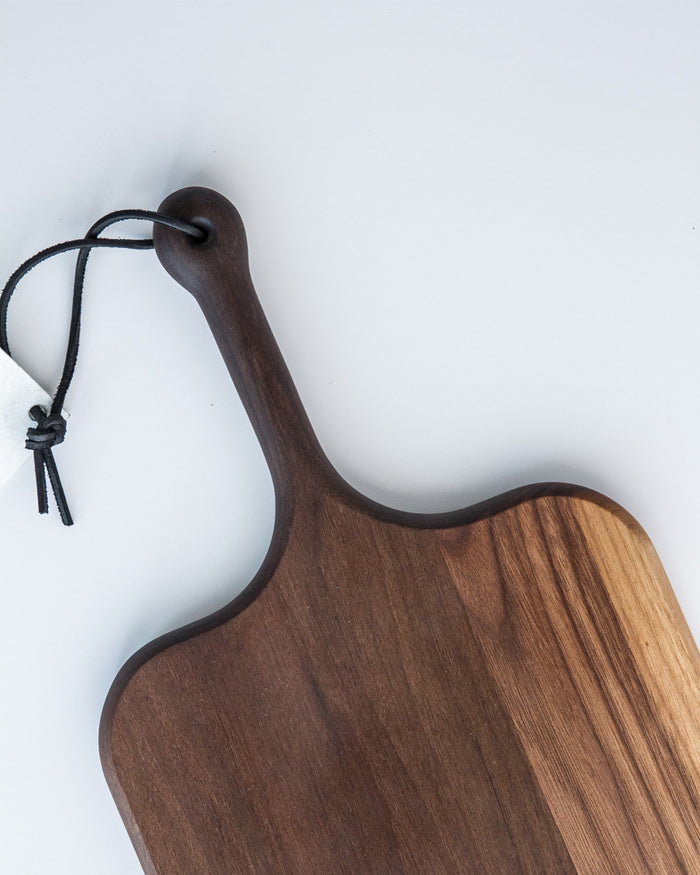 Handled Walnut Serving Board