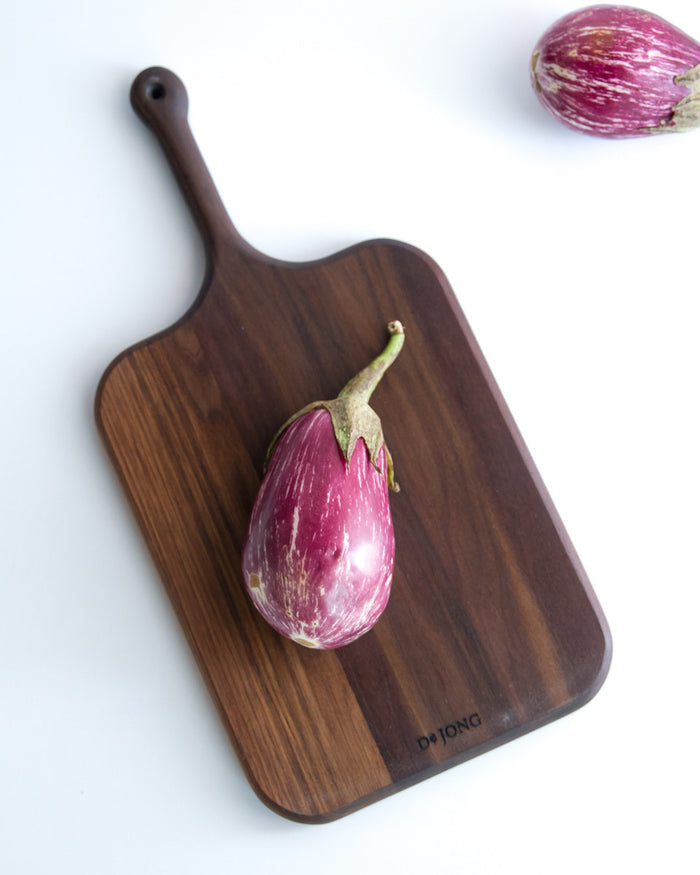 Handled Walnut Serving Board
