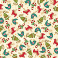 Happiness Is Homema - Ornaments - Qt Fabrics - 28909-E