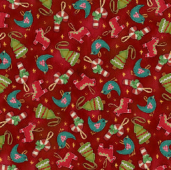 Happiness Is Homema - Ornaments - Qt Fabrics - 28909-M