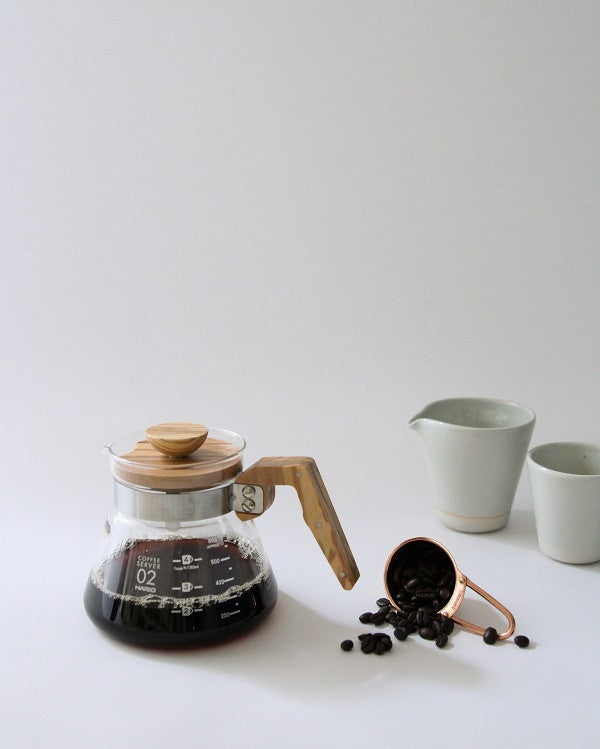 Hario Coffee Server Olive Wood 600ml