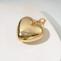 Heart of Gold Bag Charm