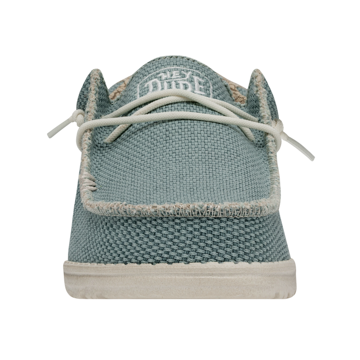 HEY DUDE WALLABY BRAIDED AQUA