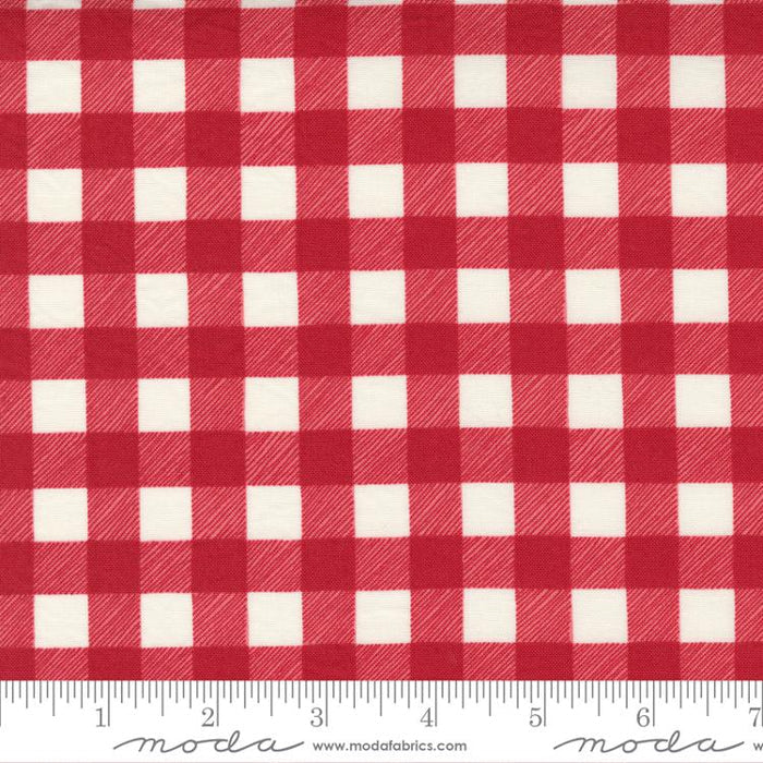 Home Sweet Holidays - White Red - 56009 11 - Moda