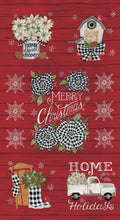 Home Sweet Holidays Panel Red 56000 12 Moda #1