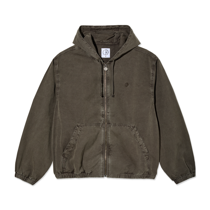 Hooded Nick Jacket - Washed Grey