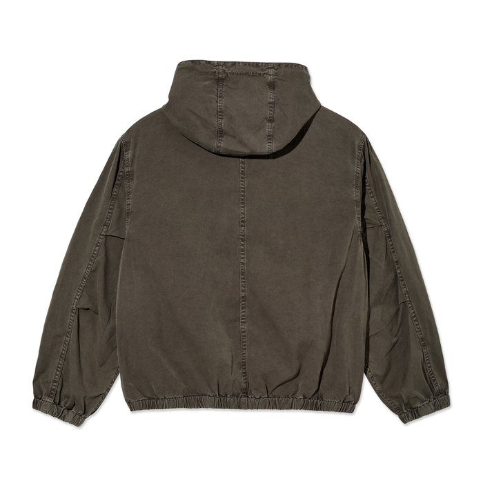 Hooded Nick Jacket - Washed Grey