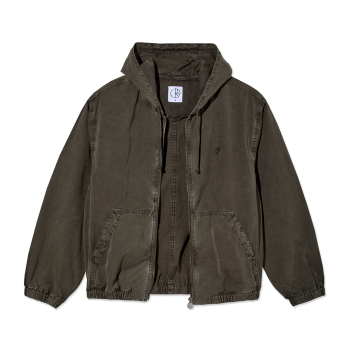 Hooded Nick Jacket - Washed Grey
