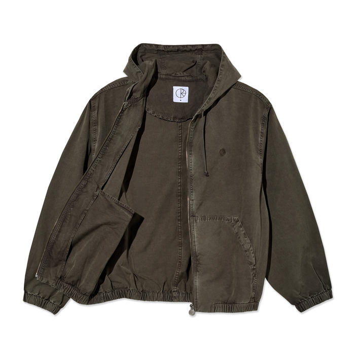 Hooded Nick Jacket - Washed Grey