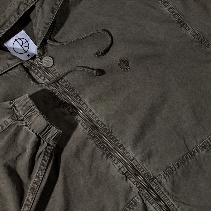 Hooded Nick Jacket - Washed Grey