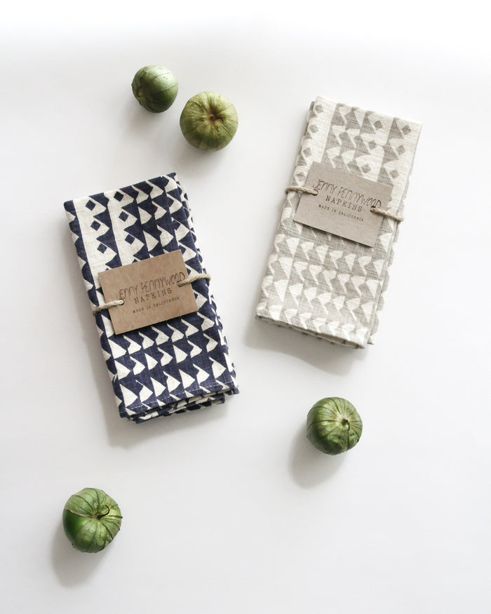 Jenny Pennywood Triangles Napkins
