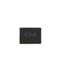 Key Wallet | Script Logo - Black/Blue