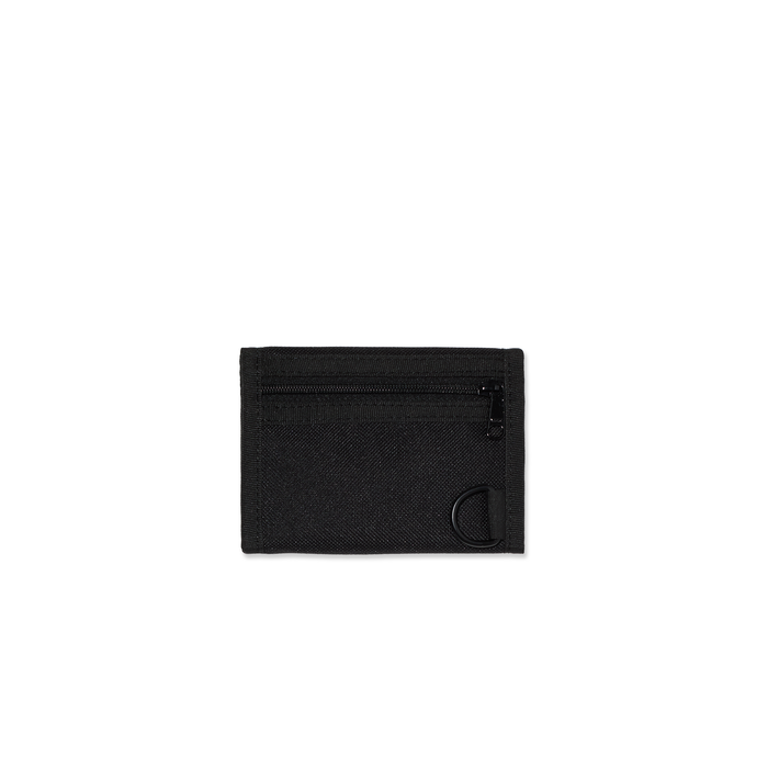 Key Wallet | Script Logo - Black/Orange