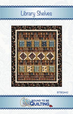 Library Shelves- Bound To Be Quilting- Btbq442