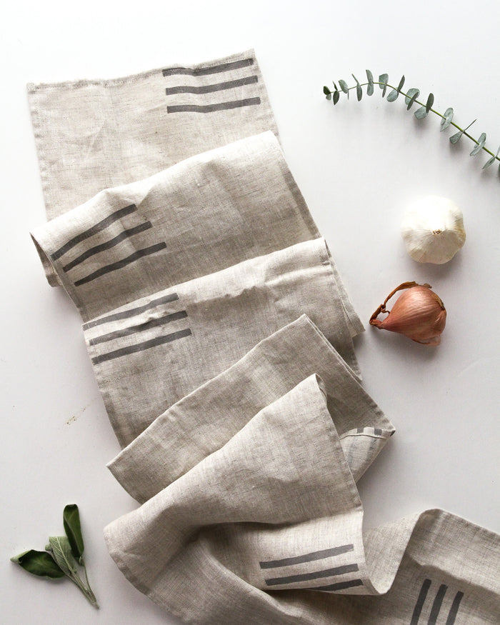 Linen Runner in Morocco Sticks