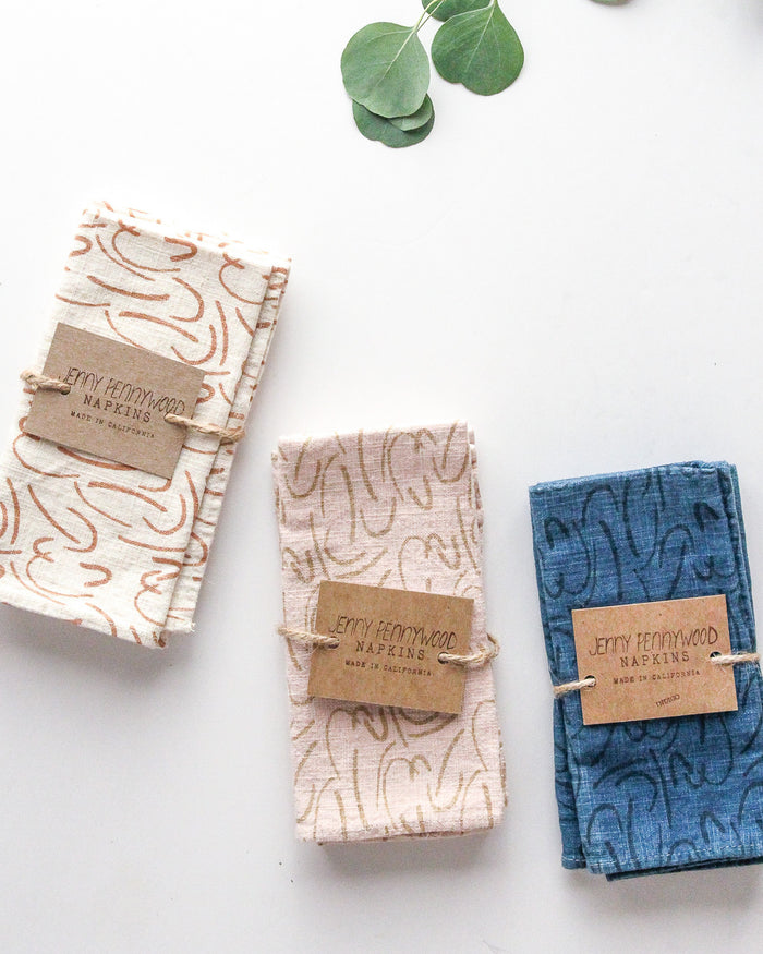 Linen Shorthand Napkins