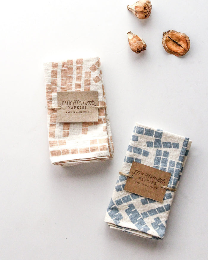 Linen Tile Napkins