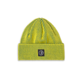Lines Merino Beanie - Chartreuse/Army Green