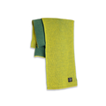 Lines Merino Scarf - Chartreuse/Army Green