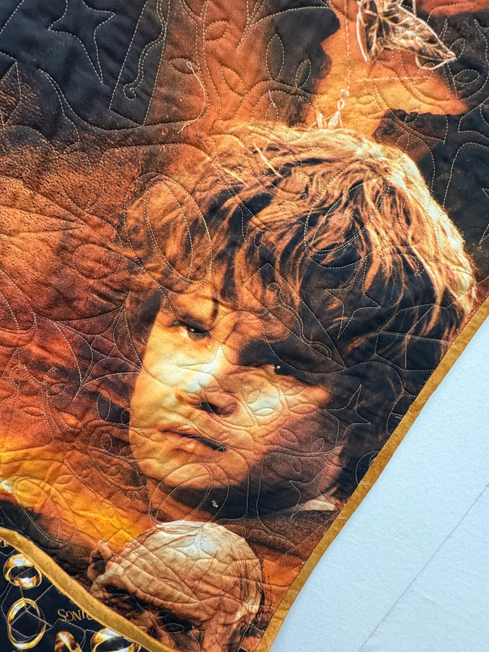 Lord of the Rings - 35.5 X 42 inches - Completed whole panel quilt
