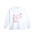 LS Tee | On Repeat - White