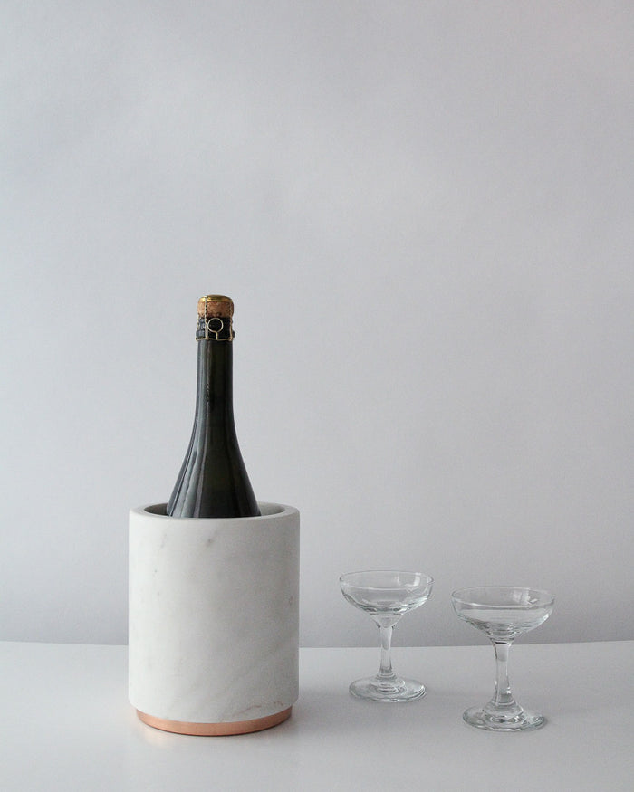 Mara Marble & Copper Canisters