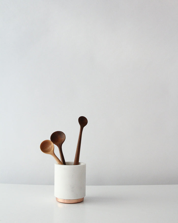 Mara Marble & Copper Canisters