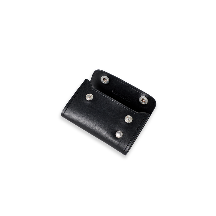 Marcel Flap Wallet - Black