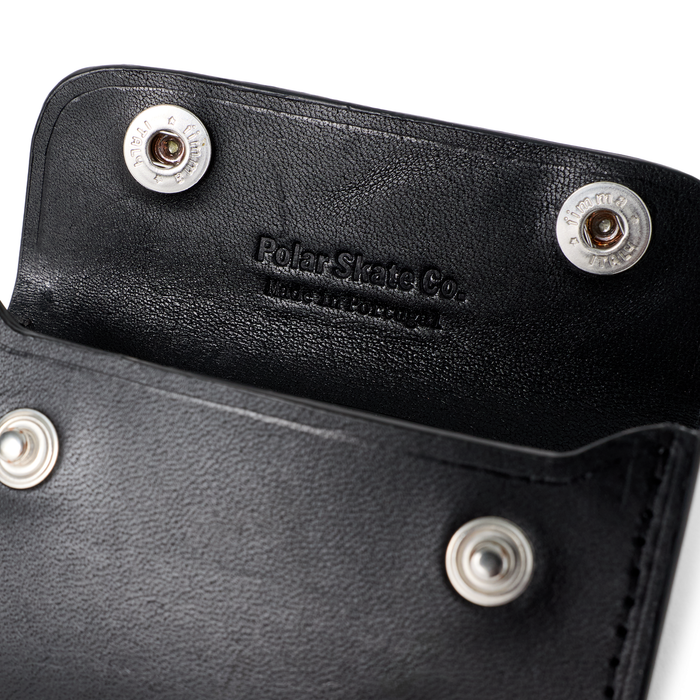 Marcel Flap Wallet - Black