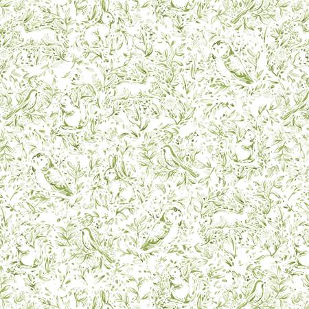 Misty Vista - Forest Toile P&B Textiles