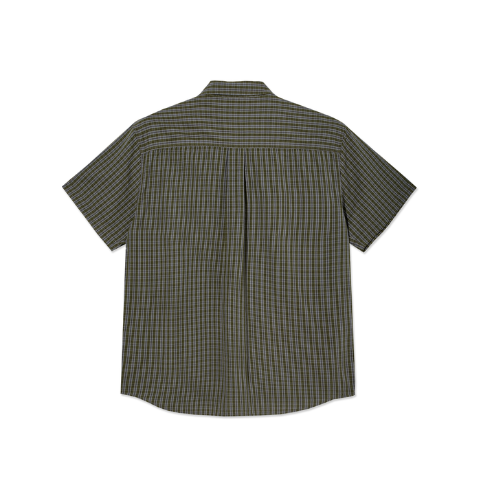 Mitchell Shirt | Poplin - Black/Green