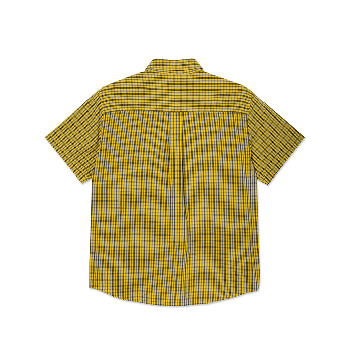 Mitchell Shirt | Poplin - Lemon/Black