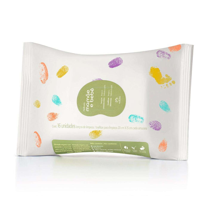 Natura Mom & Baby  Kids Fragrance Wet Wipes 16 Sheets Pack