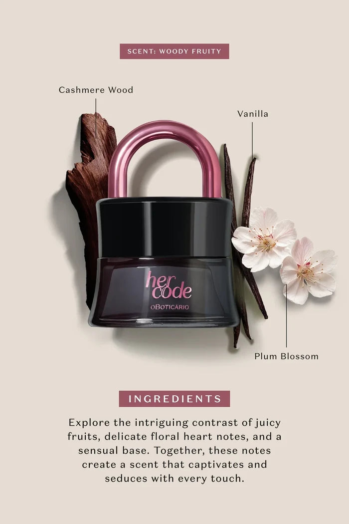 O Boticario  Her Code Touch Women's Eau de Parfum