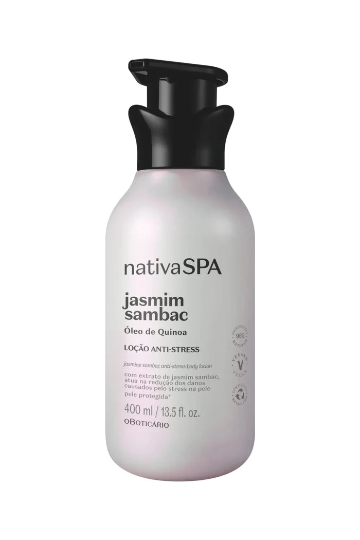 O Boticario Nativa Spa Women's Jasmine Sambac  Moisturizing