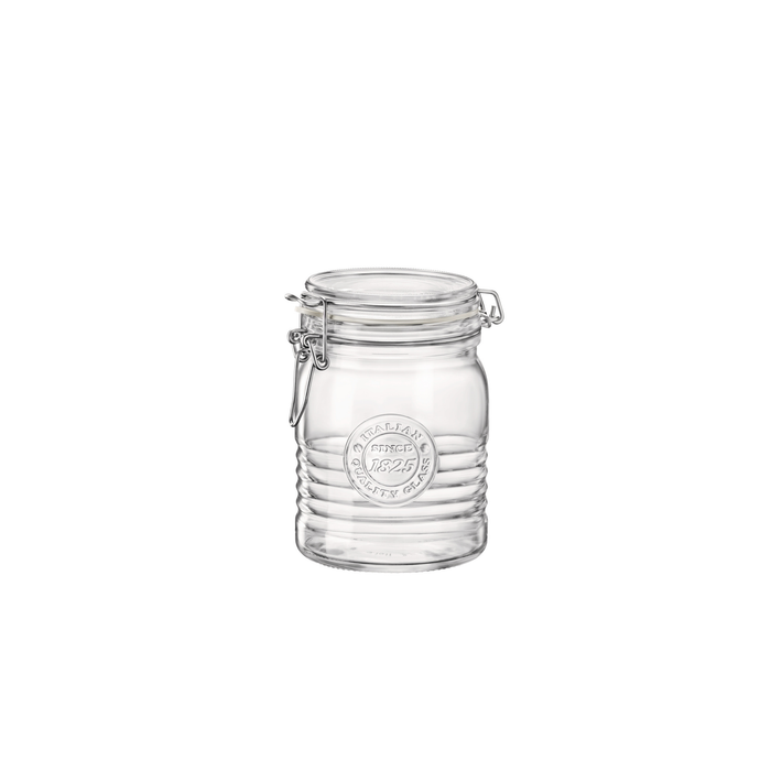 Bormioli Rocco Officina 1825 25.25 oz. Food & Canning Jar with Swing Top (Set of 6)