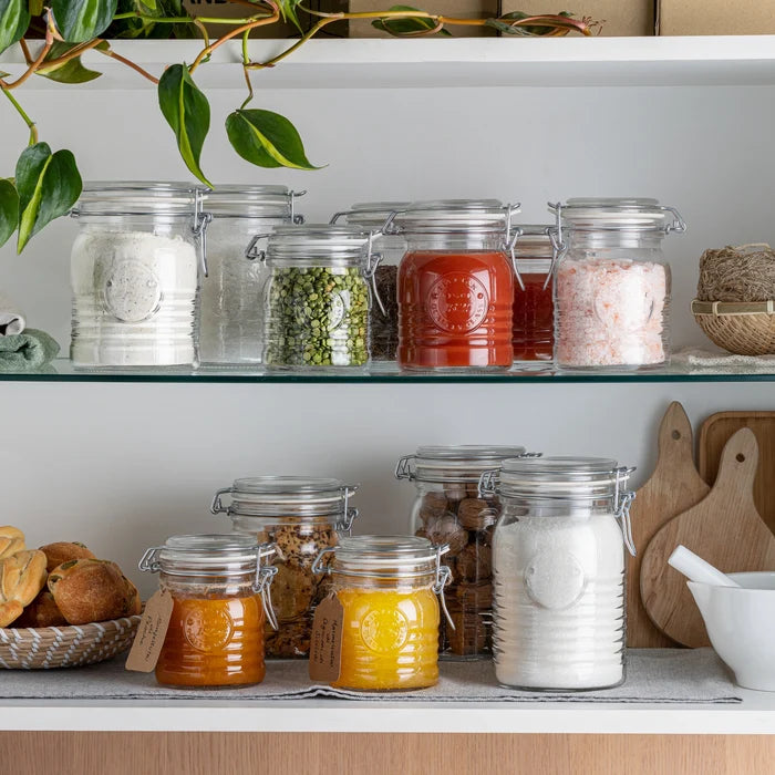 Officina 1825 25.25 oz. Food & Canning Jar with Swing Top (Set of 6)