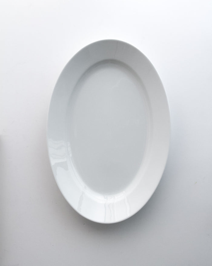 Porcelain Oval Serving Platter