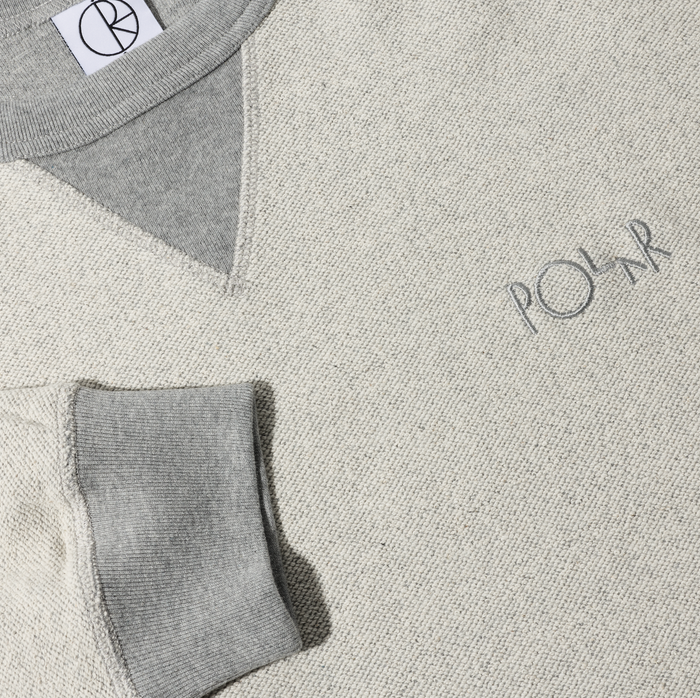 Reversed Sweater - Heather Grey