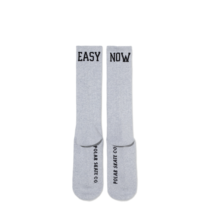 Rib Socks | Long | Easy Now - Heather Grey
